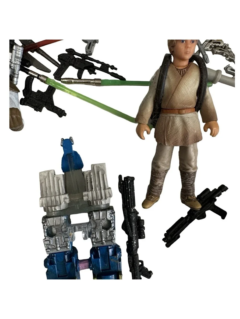 STAR WARS GRAB BAG! Figures, Weapons, Old & New